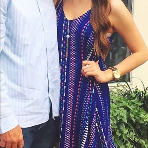 multicolored dress. only worn once!!